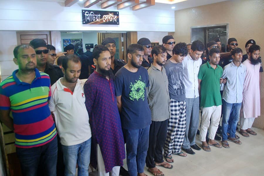RAB arrests 11 in city on charges of financing terror