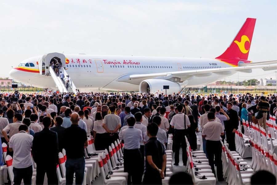 Looming Sino-US trade war and China's lucrative aviation market