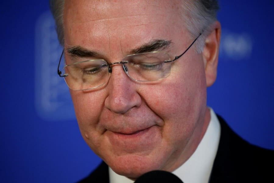 Under pressure from Trump, Price resigns as health secretary over private plane uproar