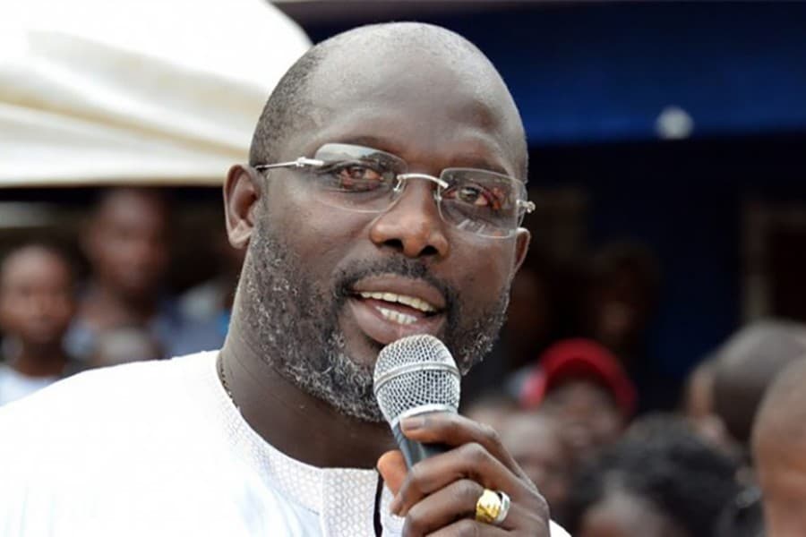 Liberia election: George Weah takes early lead