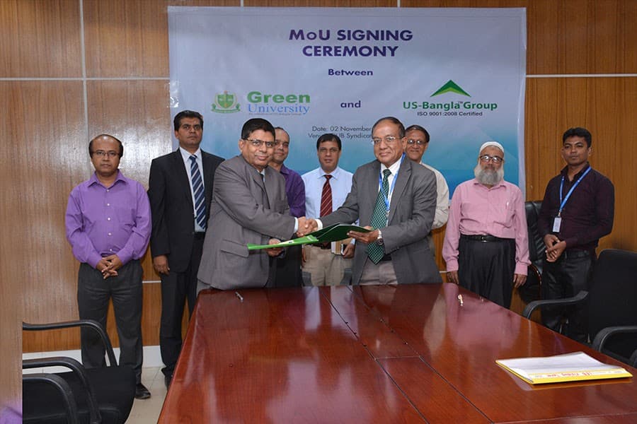 Green University inks MoU with US-Bangla group