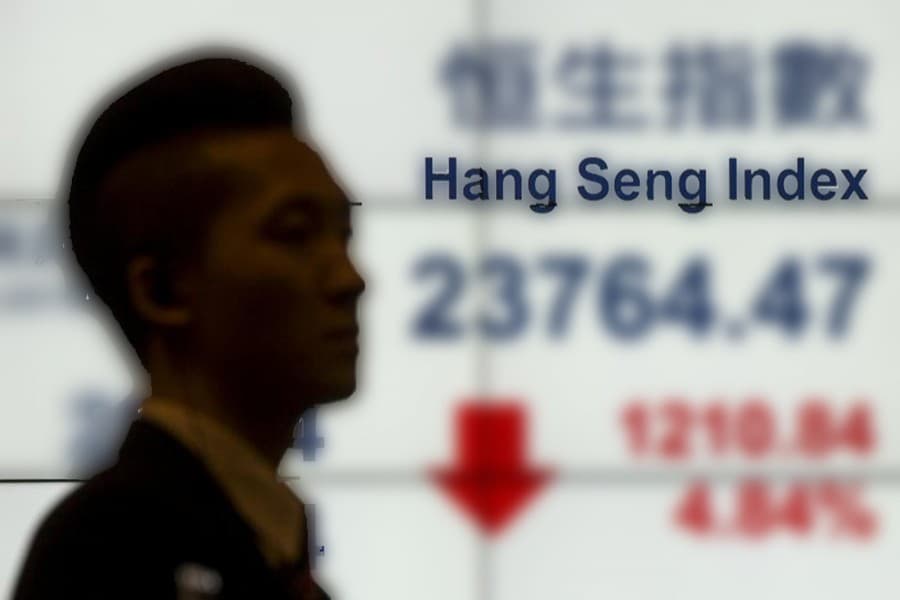 Hong Kong shares flat