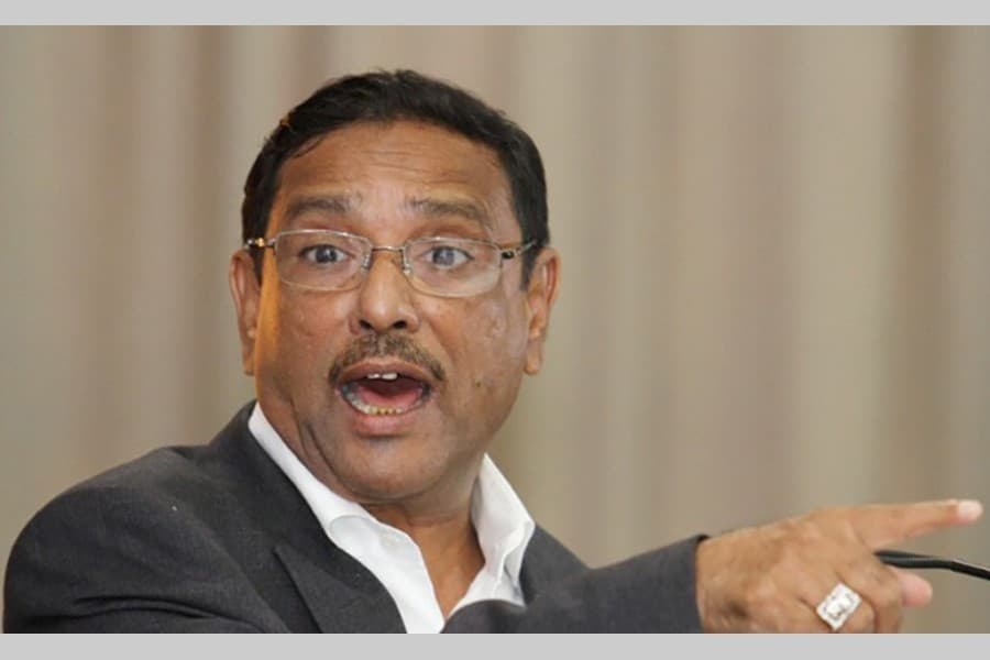 Quader threatens befitting reply to BNP’s any arson attempt