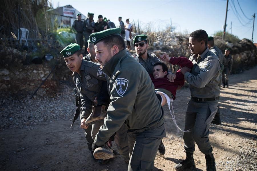Israeli forces demolish illegal building in West Bank settlement