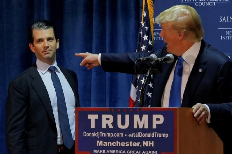 Trump's eldest son questioned in Congress about Russia