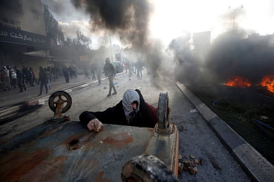 Trump's recognition of Jerusalem as Israel's capital sparks West Bank clashes