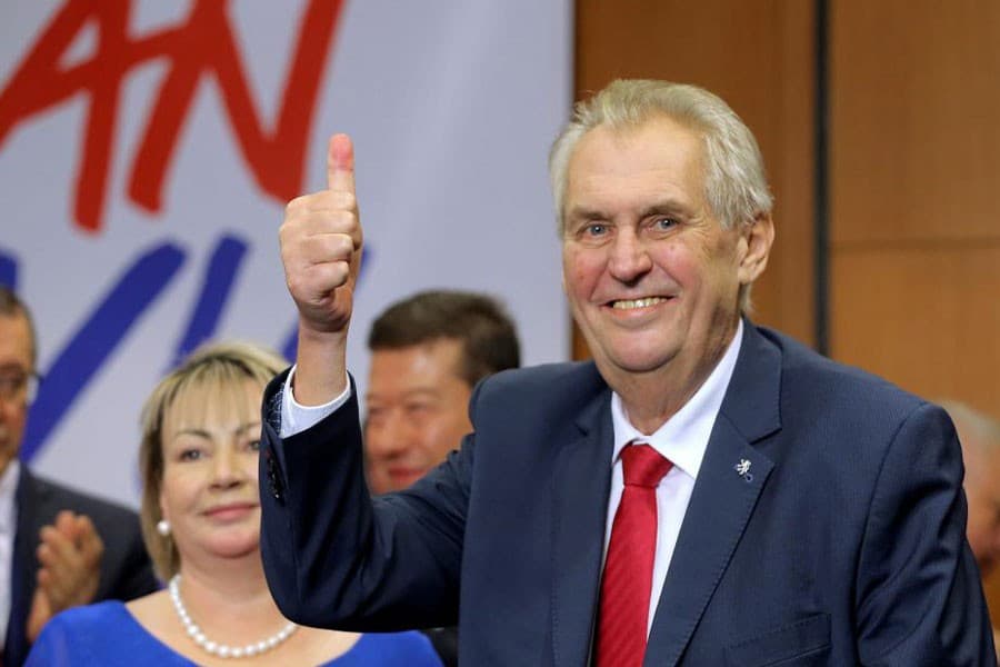 Czechs re-elect incumbent president Zeman