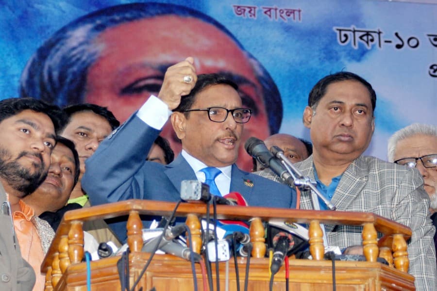 BNP enough to break itself,  says Quader