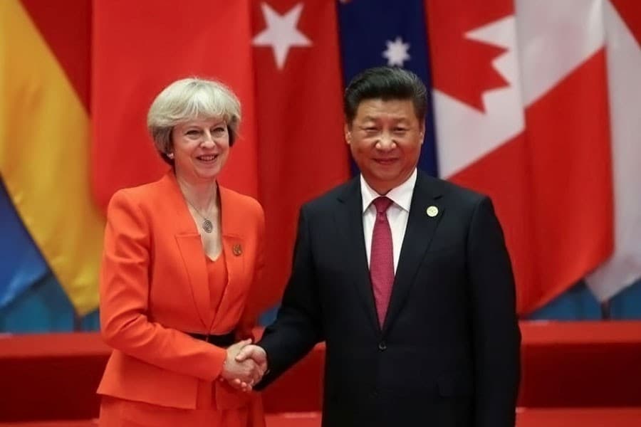 Theresa May eyes UK-China free trade deal