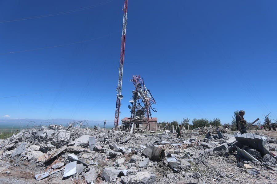 Turkish warplanes hit Kurdish militia targets in Syria