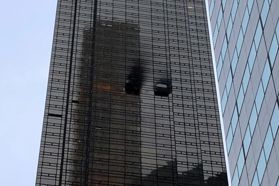 Trump Tower fire kills one in New York