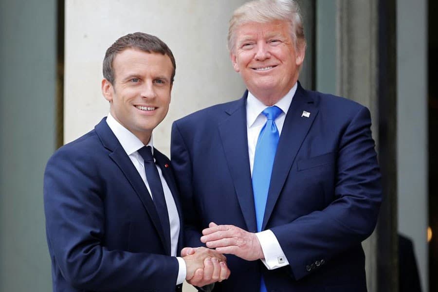 Trump, Macron seek new nuclear deal with Iran