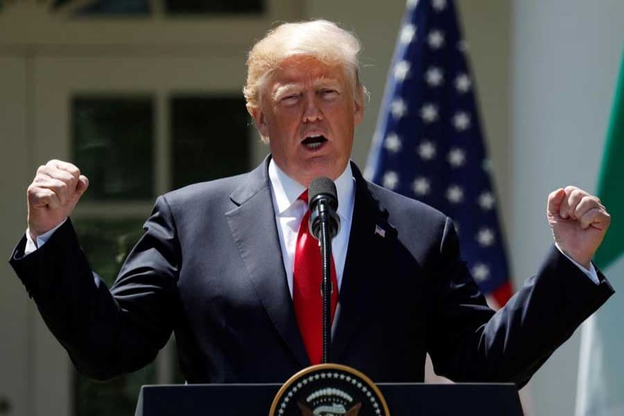 Trump about to withdraw from Iran nuclear deal