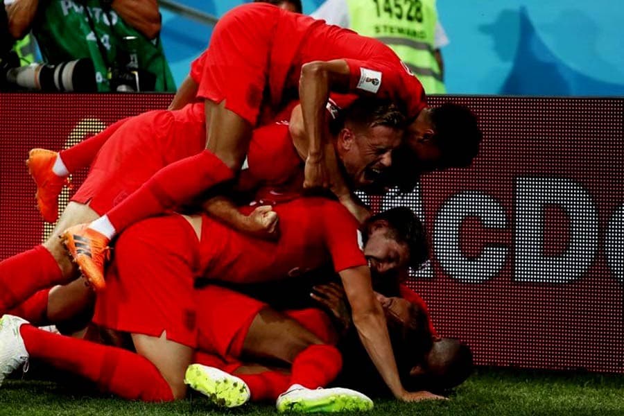 Fortune smiles on Sweden, Belgium and England