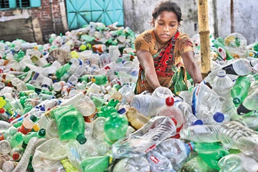 Plastic recycling and waste management
