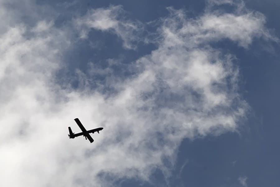 Russia downs drone near its Syria air base