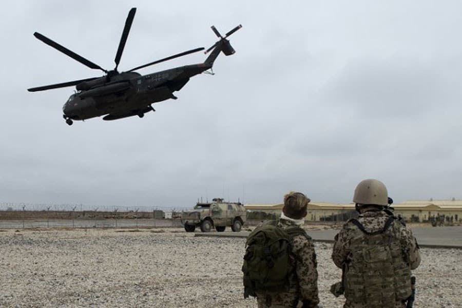 Military chopper crashes in Afghanistan, killing all five aboard