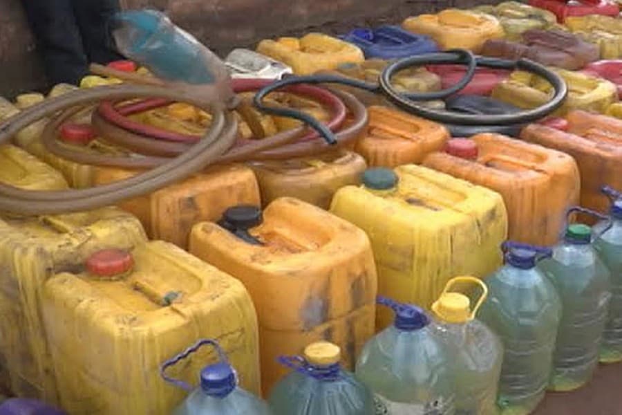 RAB recovers 2530 litres of stolen fuel in Natore