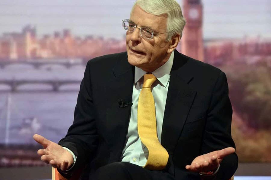 Leadership threats against May ‘unacceptable’: Ex-PM Major