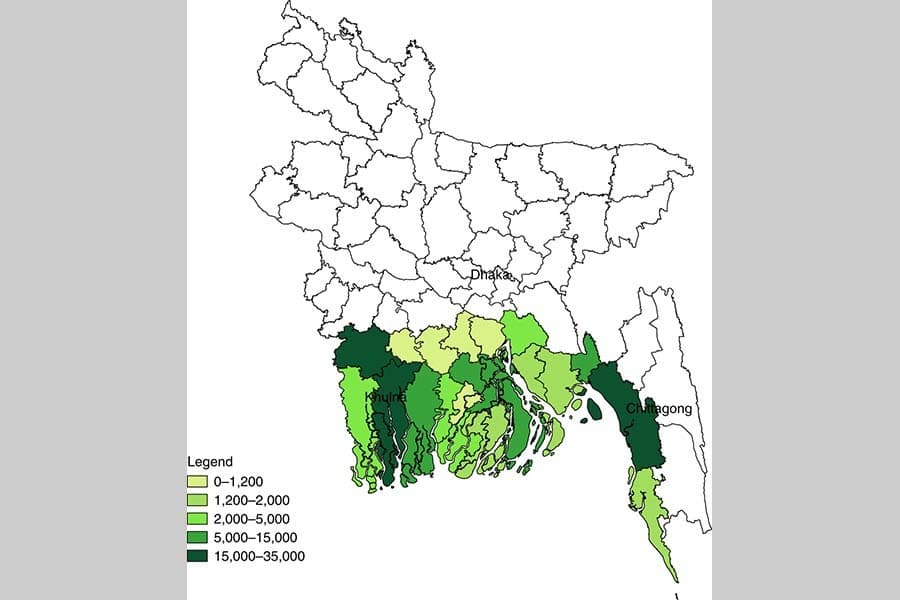 Migration induced by climate change