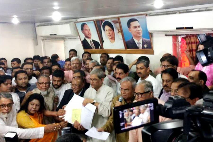 BNP starts interviewing nomination seekers