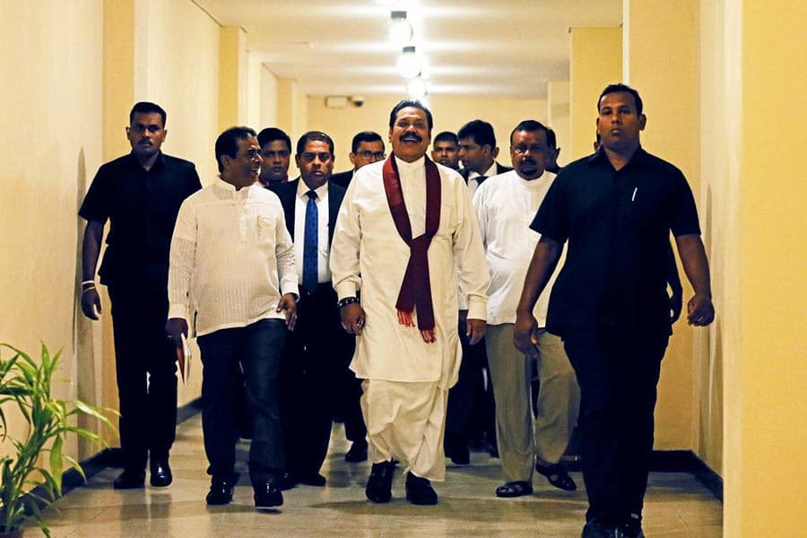 Sri Lanka court prevents Rajapaksa from acting as PM