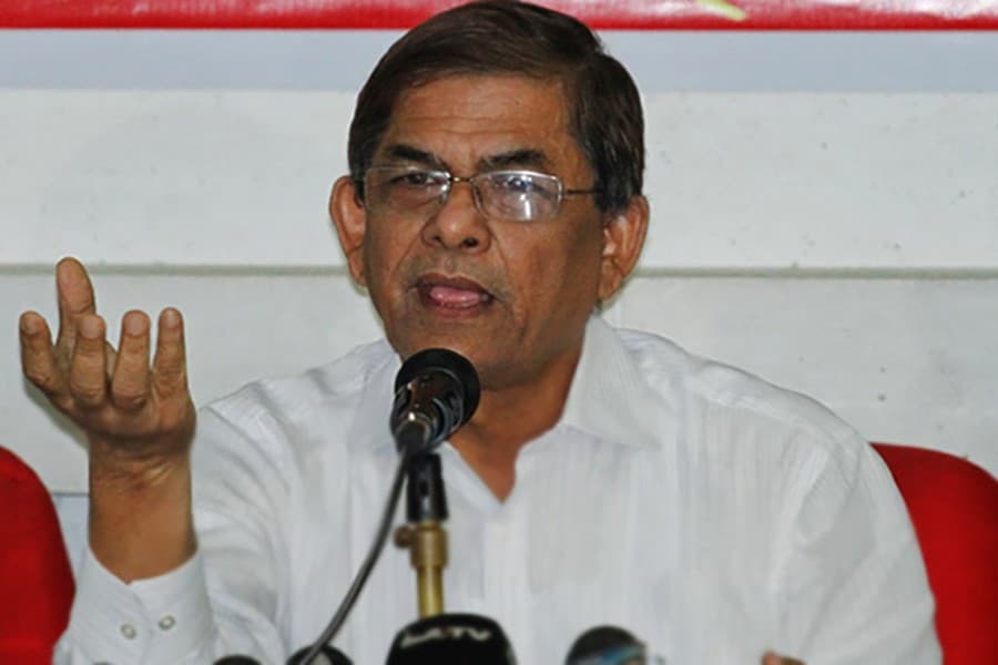 Fakhrul’s motorcade comes under attack during election rally in Thakurgaon