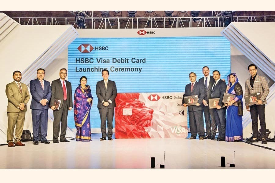HSBC launches debit card in Bangladesh