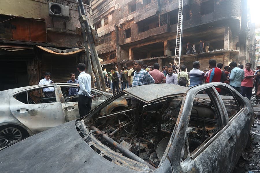 Chawkbazar fire originated from chemicals in Wahed Mansion: IEB probe