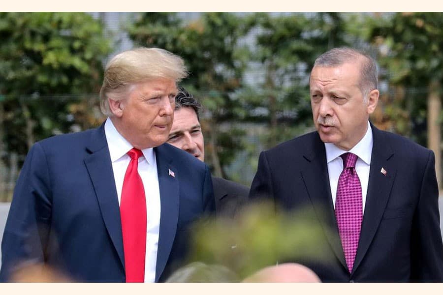 Turkey pins hopes on Trump to avoid sanctions