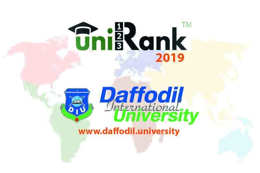 DIU ranked 77th in uniRankYouTube University Ranking
