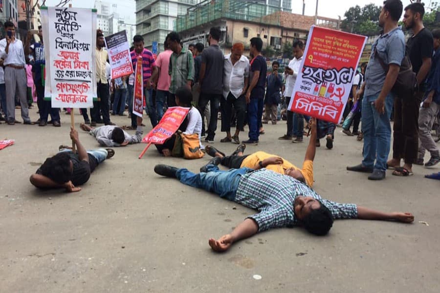 Gas price hike: Left parties enforce half-day hartal