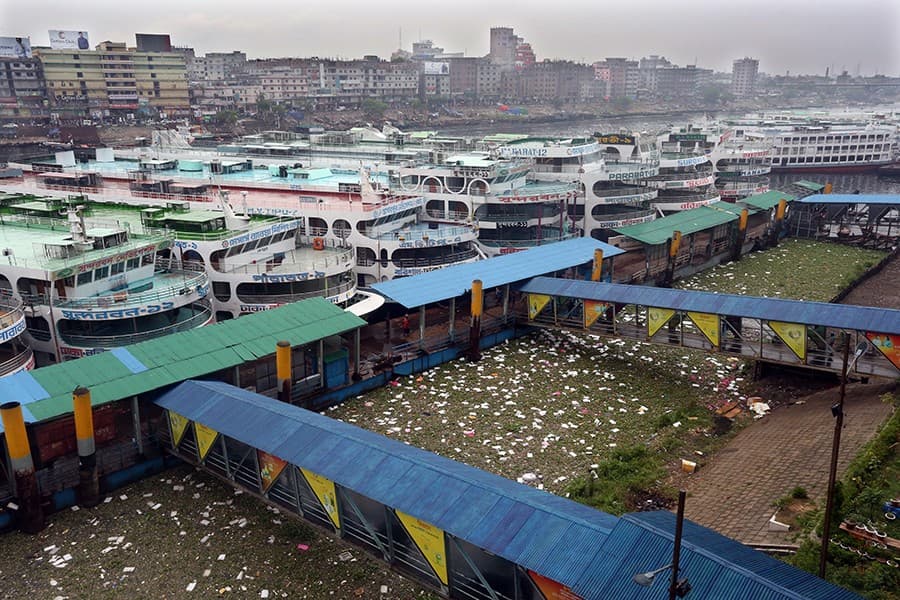 Countrywide strike brings water transport to a standstill