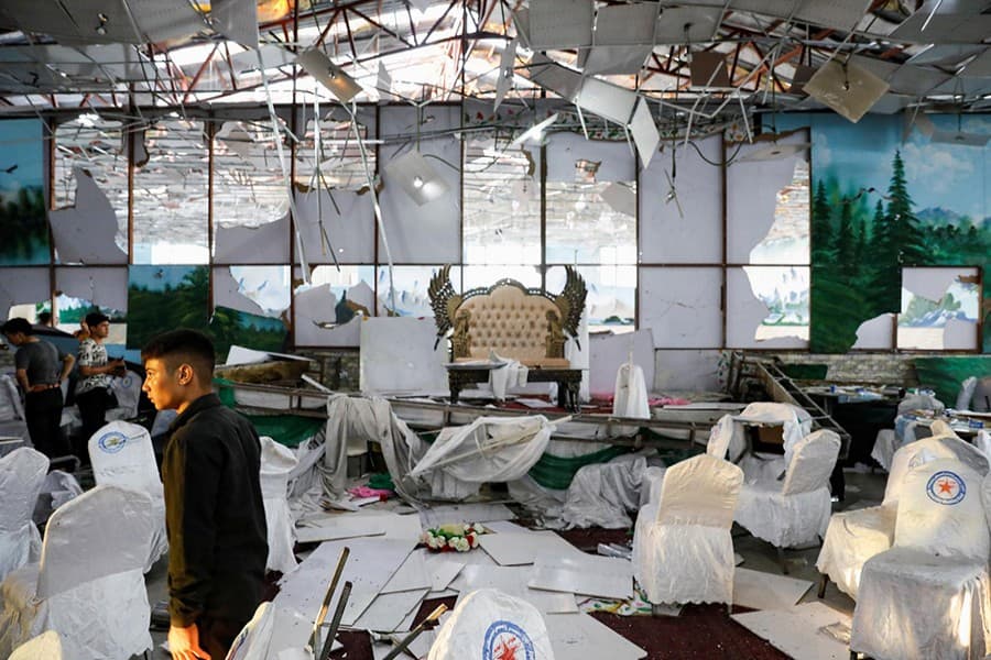 Kabul wedding suicide blast kills 63, wounds 182