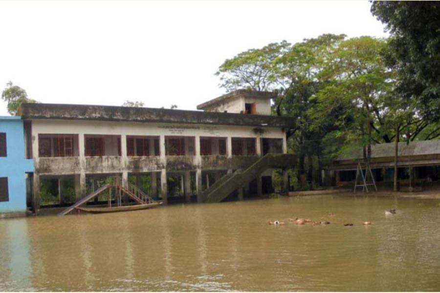 Schools remain inundated for months every year