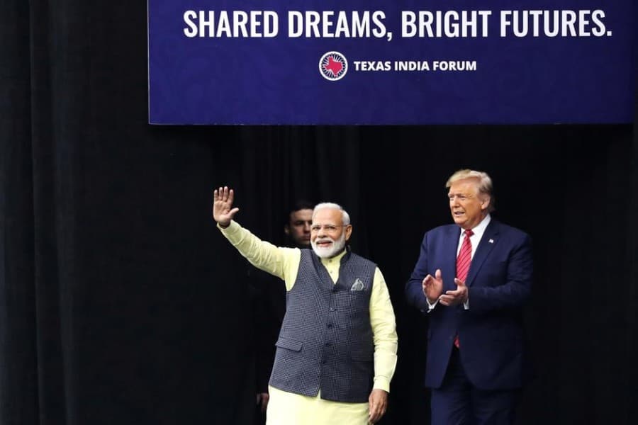 Trump hails Modi at ‘historic’ Texas rally