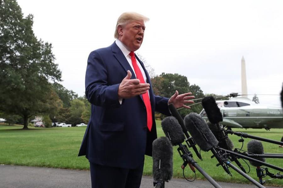 Trump publicly asks China to probe Biden, even amid impeachment inquiry