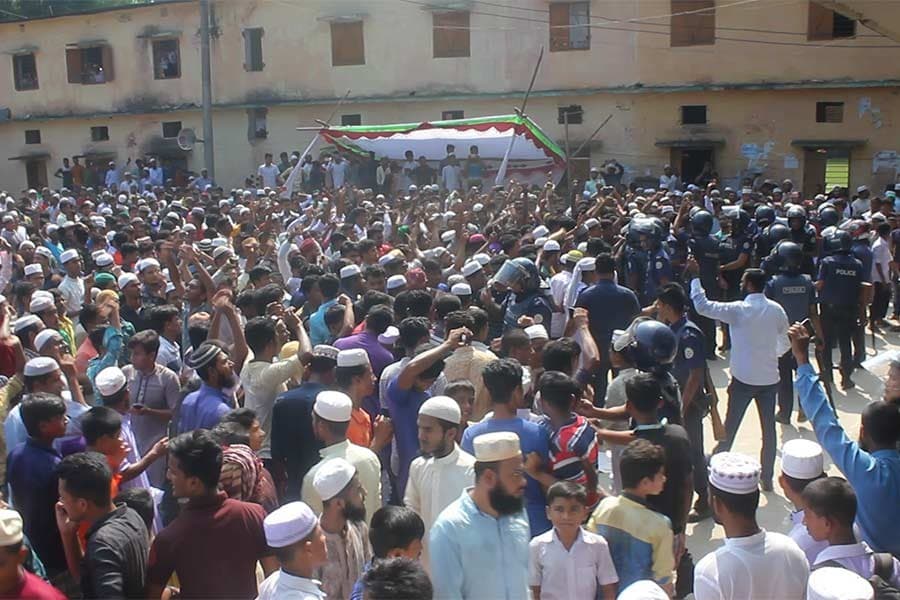 Four dead as villagers clash with police over Facebook post