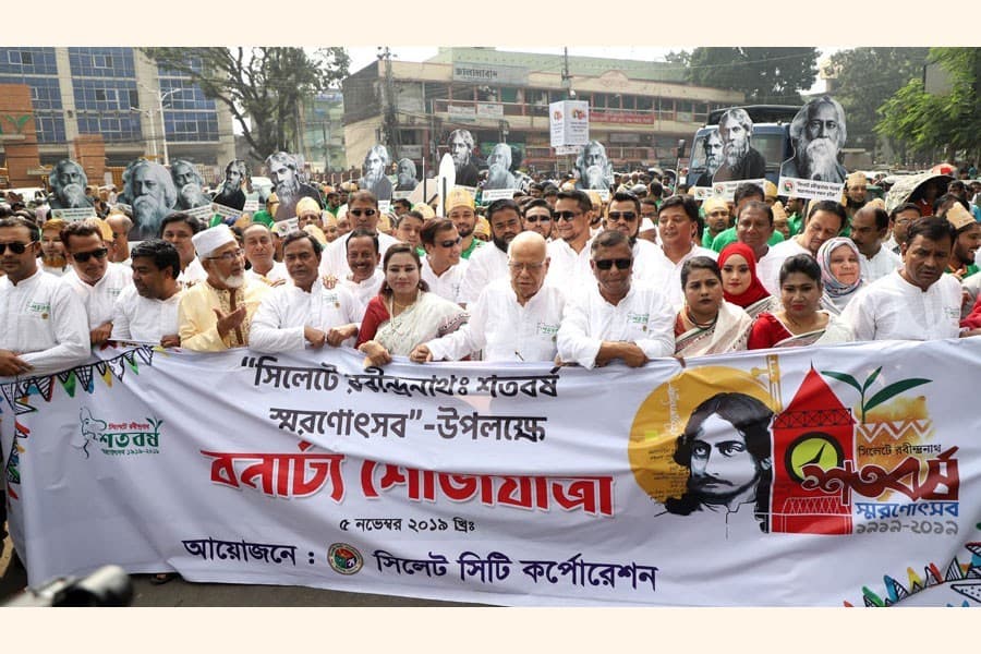 Celebration of Tagore’s Sylhet visit 100 years ago begins