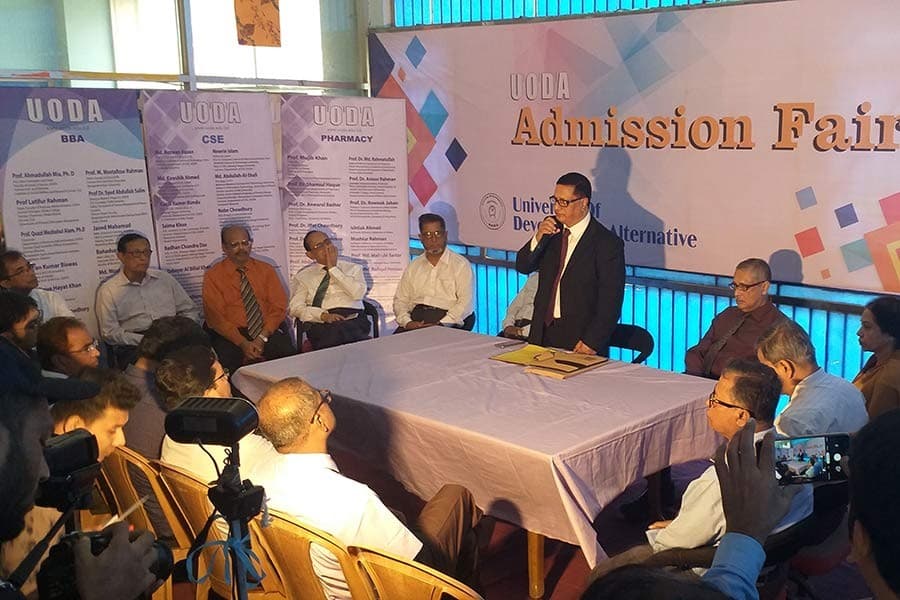 UODA arranges 11-day admission fair