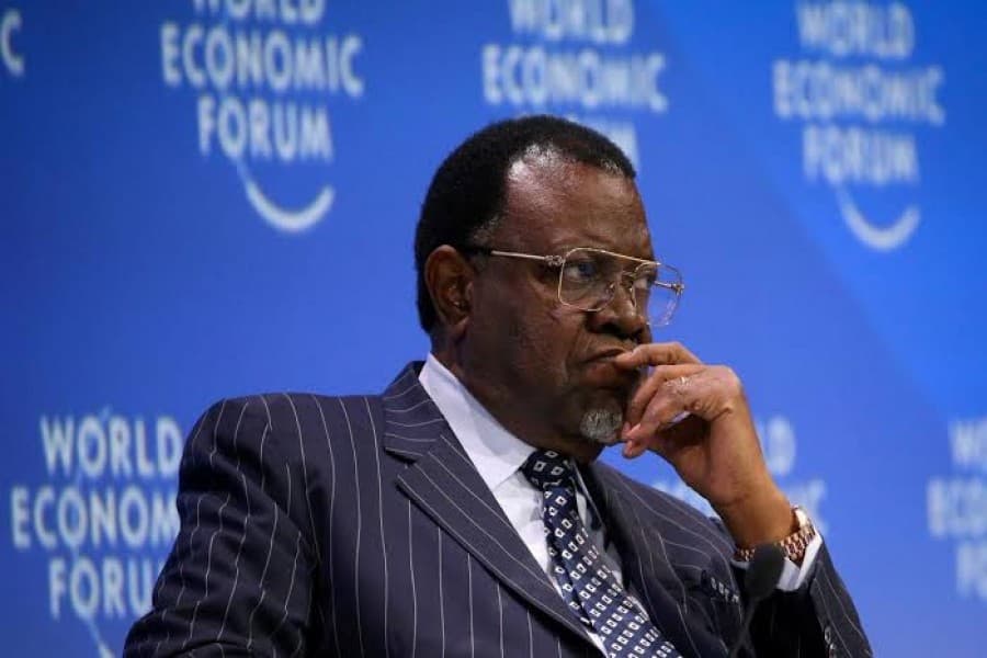 Namibia’s president Hage Geingob wins re-election