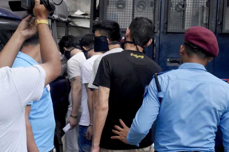 Nepal detains 122 Chinese for suspected cyber crime, bank fraud
