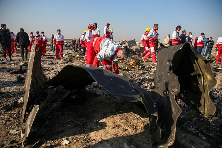 Ukraine asks Iran to return black boxes from crashed plane