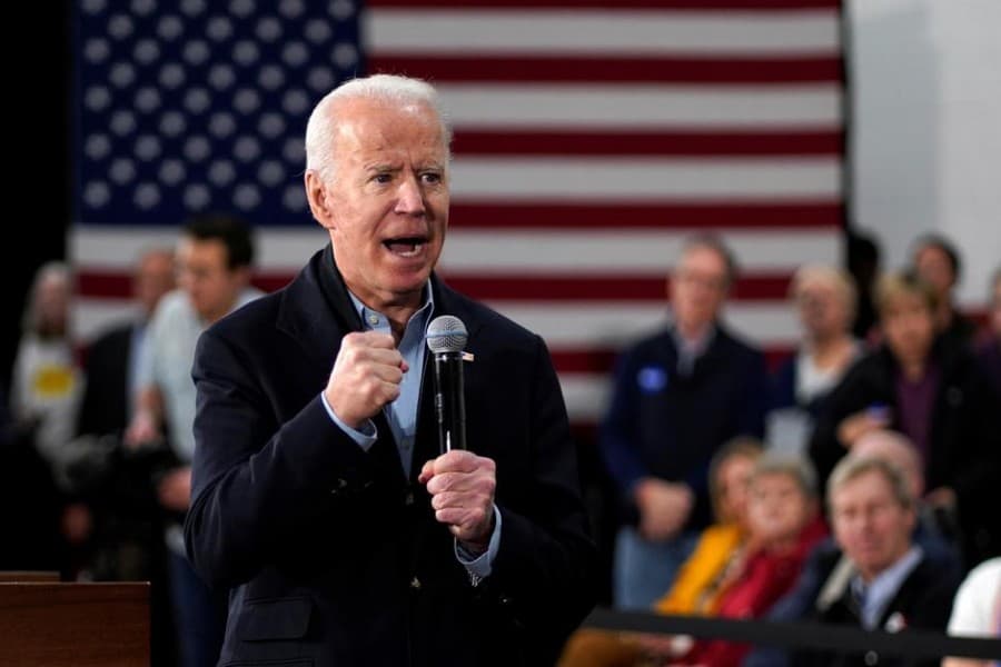 Biden says he is 'not going anywhere' after poor showing in Iowa