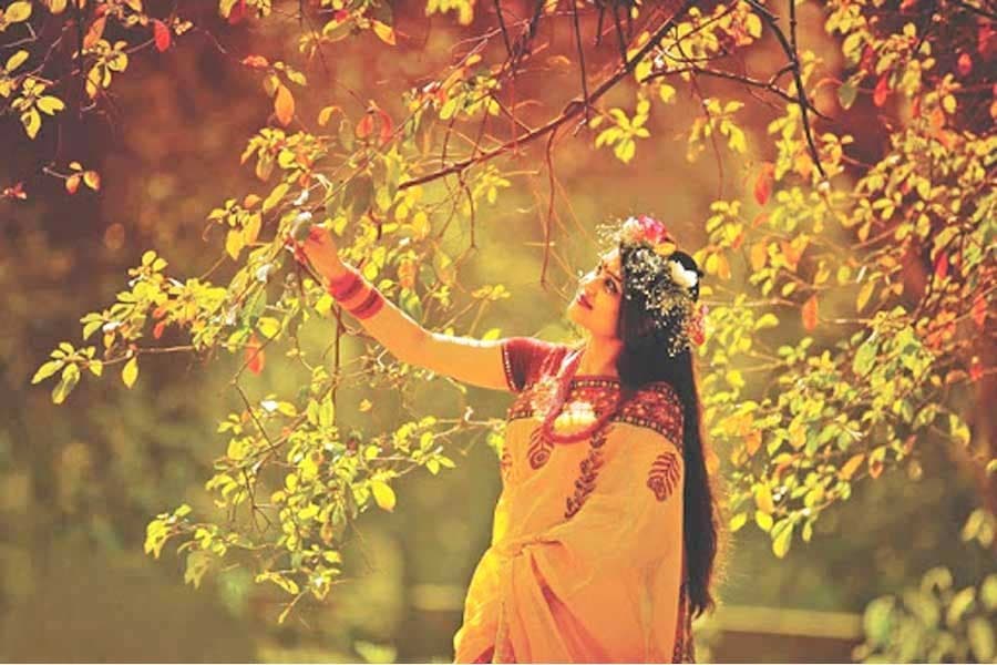 Celebrating Pahela Falgun  and Valentine's Day