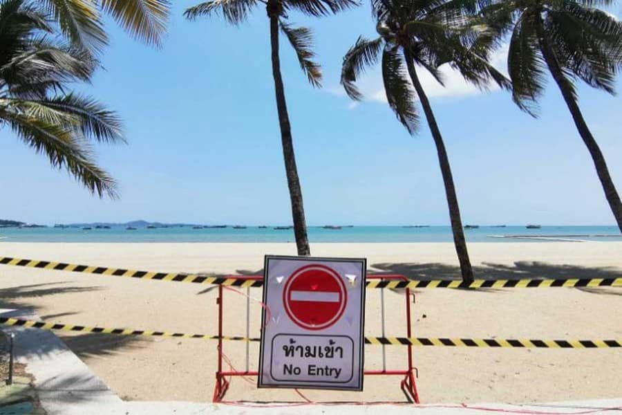 Pattaya beaches to reopen under social distancing rules