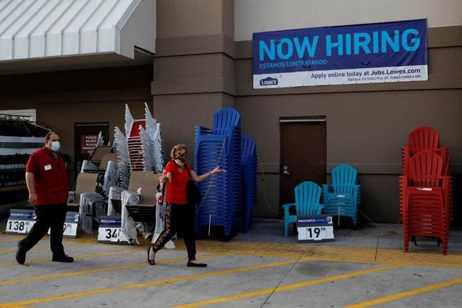US labour market sees surprise improvement in May