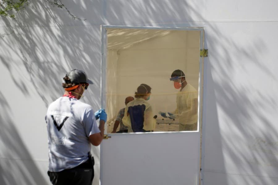 First coronavirus cases found in sprawling migrant camp at US border