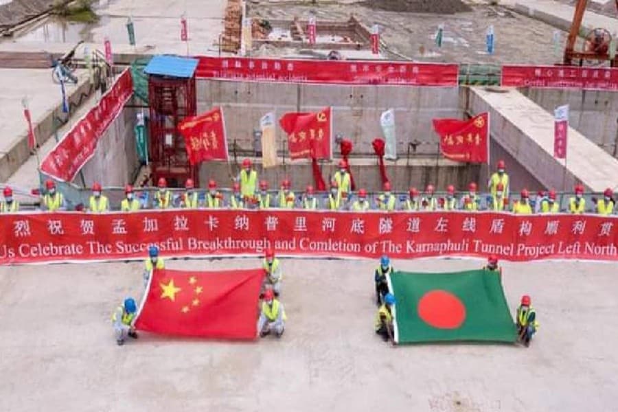 Karnaphuli Tunnel Project makes remarkable progress amid pandemic