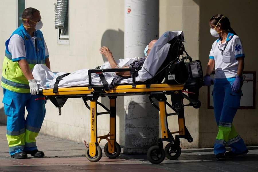 COVID-19 cases in Europe reverse to March level, EU health body says